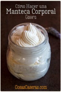 ¿Quieres hacer una crema corporal hidratante, pero todavía no estás preparada para trabajar con emulsiones y conservantes? ¡Haz tu propia manteca corporal casera correctamente! #cosascaseras #cremascaseras #mantecacorporal #cuidadodepiel #pielnatural
