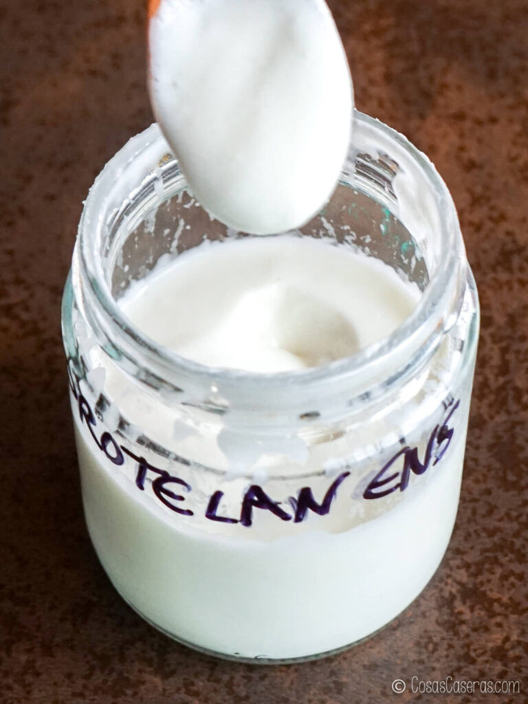 Una crema hecha con Protelan ENS